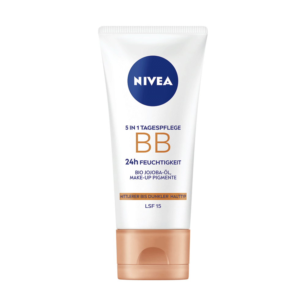 Bild: NIVEA 5in1 Tagespflege BB mittel bis dunkel
