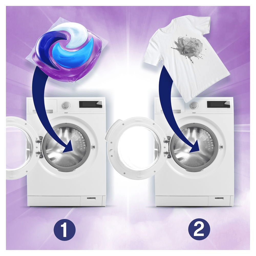 Bild: Lenor Waschmittel PODS Color Amethyst Blütentraum