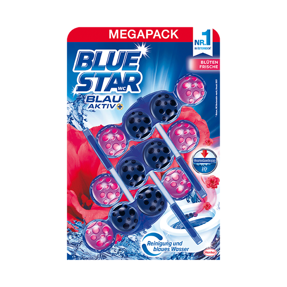 Bild: Blue Star Blau-Aktiv Blütenfrische