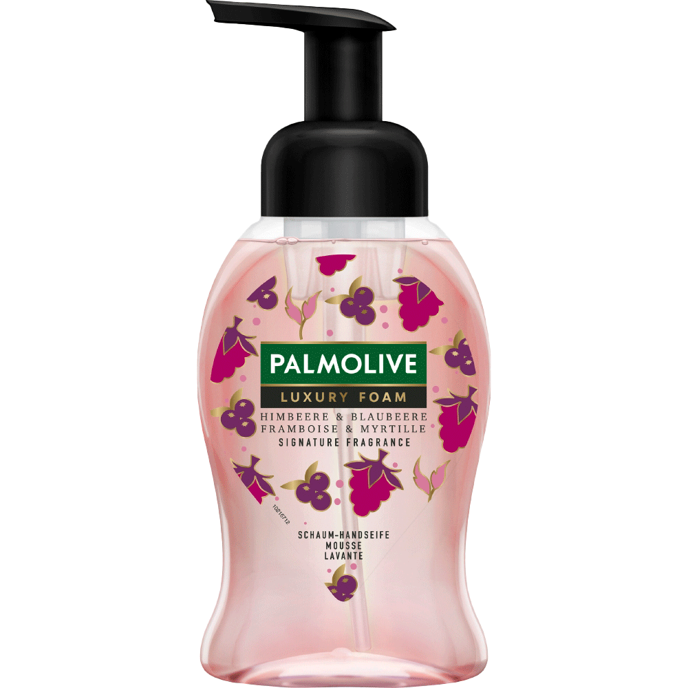 Bild: Palmolive Luxury Foam Schaum-Handseife Himbeere & Blaubeere