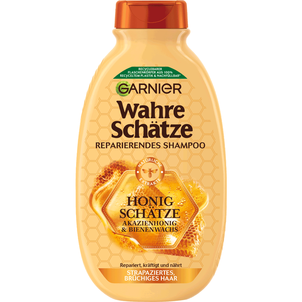 Bild: GARNIER Wahre Schätze Shampoo - Der stärkende Reparierer