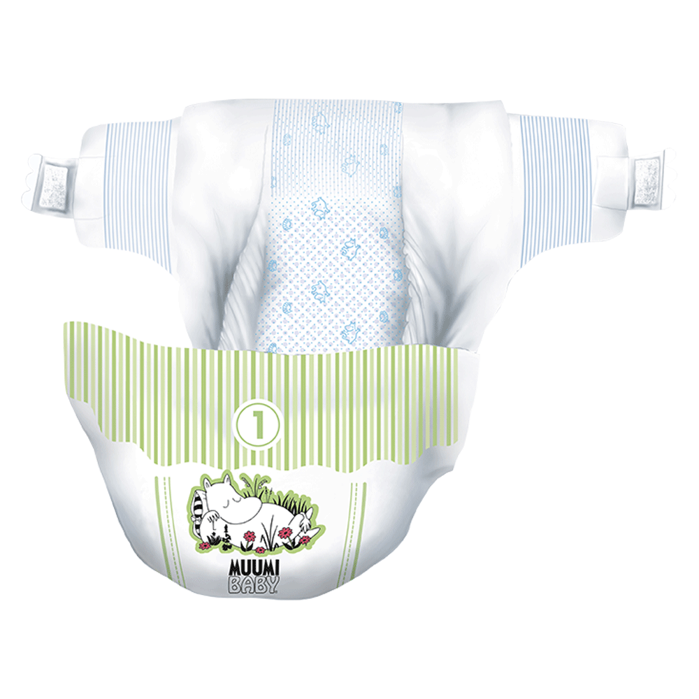 Bild: Moomin Baby Windeln Größe 1, 2kg - 5kg
