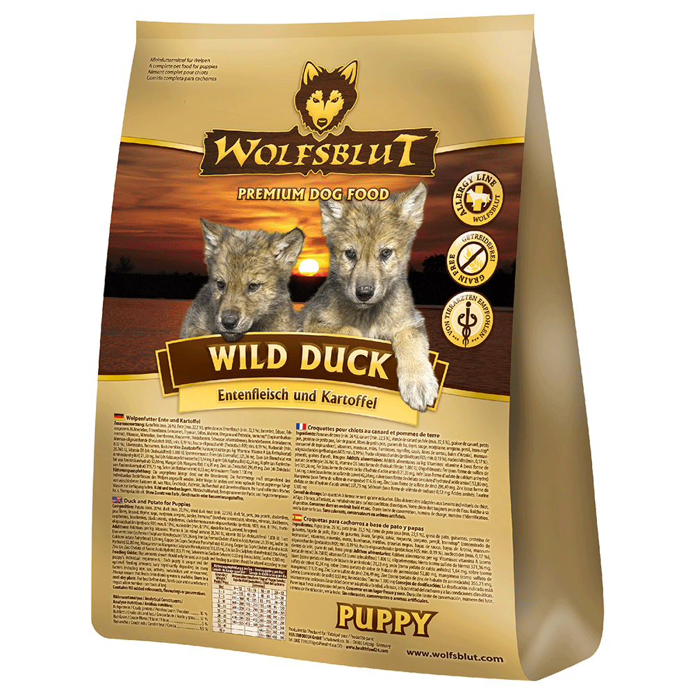 Bild: Wolfsblut Wild Duck Puppy