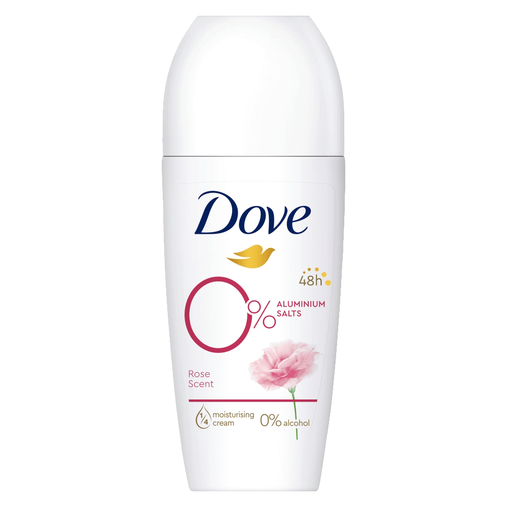 Bild: Dove Deo Roll On 0% Rose Scent
