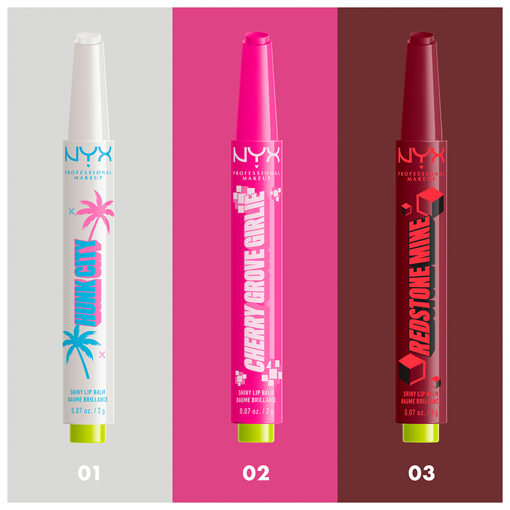 Bild: NYX Professional Make-up Minecraft Fat Oil Slick Click Lipbalm