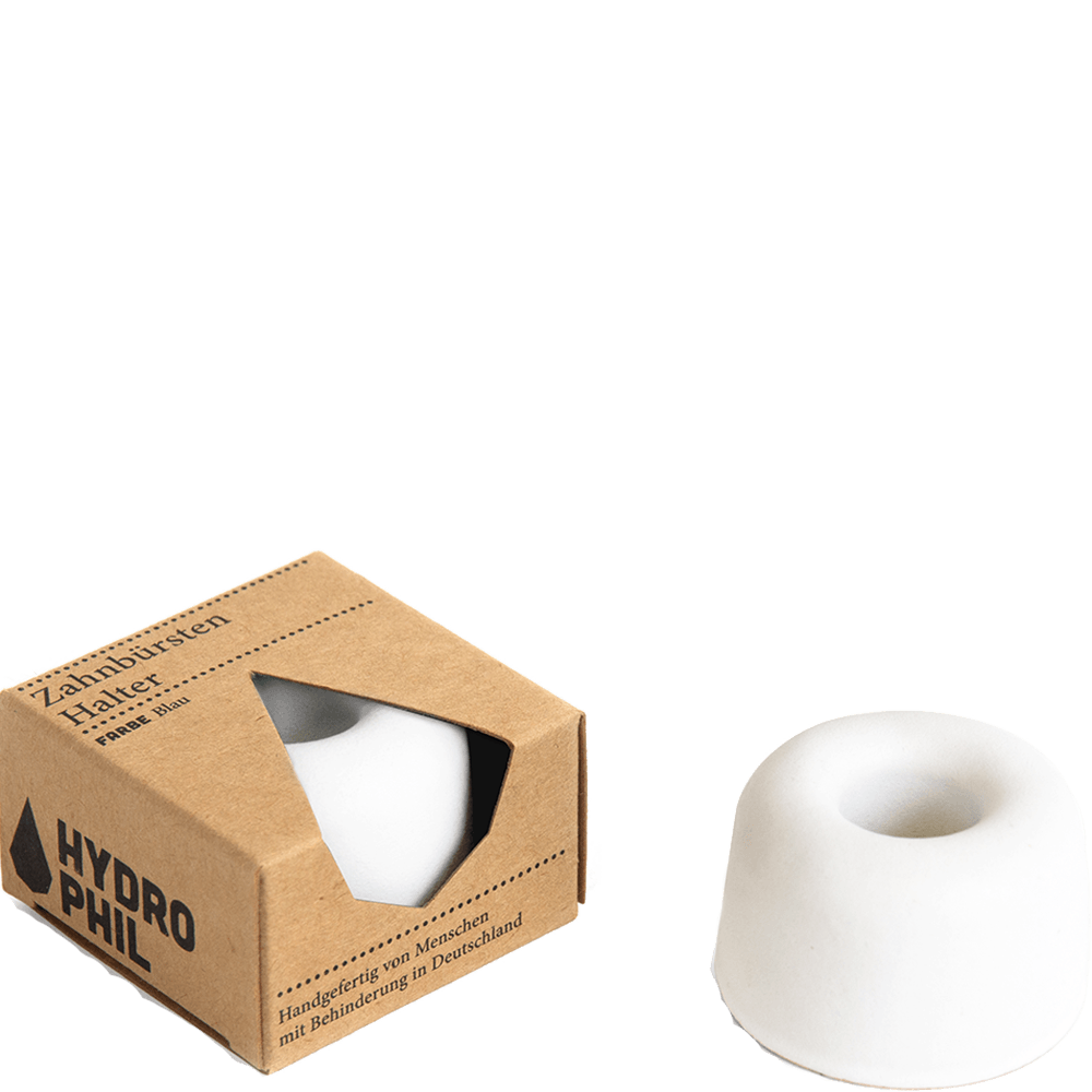 Bild: HYDROPHIL Zahnbürstenhalter Weiss