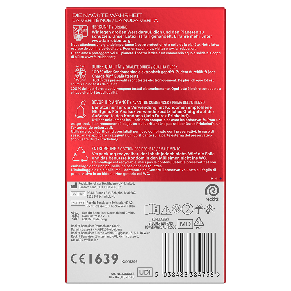 Bild: durex Kondome Gefühlsecht Classic