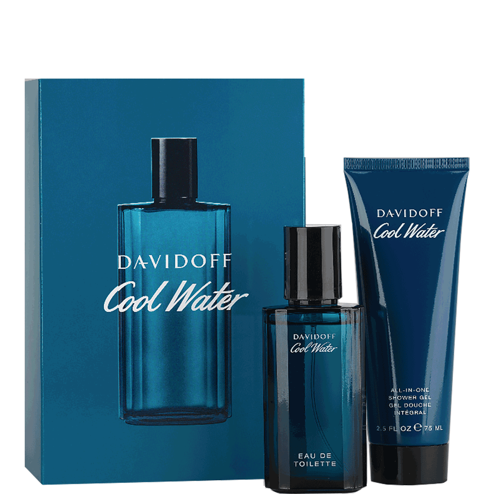 Bild: Davidoff Cool Water Man Geschenkset Eau de Toilette 40 ml + Duschgel 75 ml