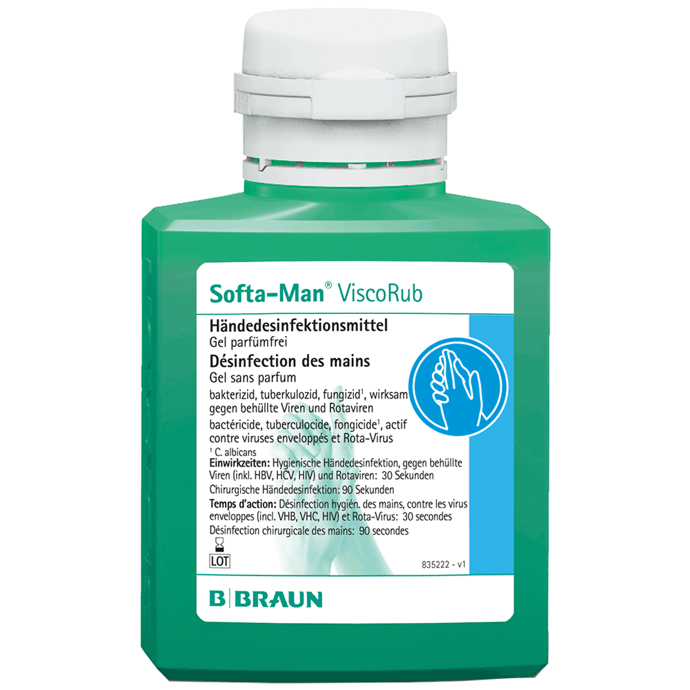 Bild: B. Braun Softa-Man® ViscoRub Händedesinfektionsmittel