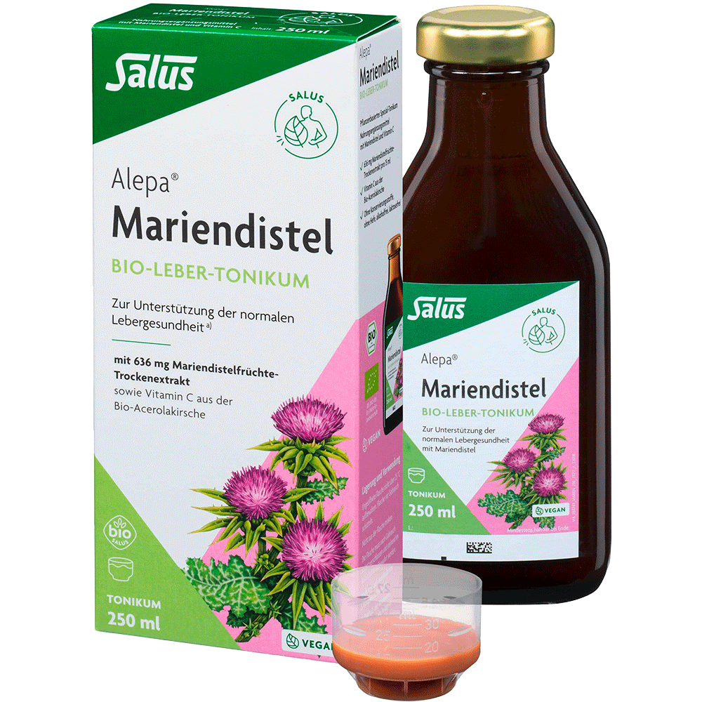 Bild: Salus Alepa Mariendistel Bio Leber Tonikum