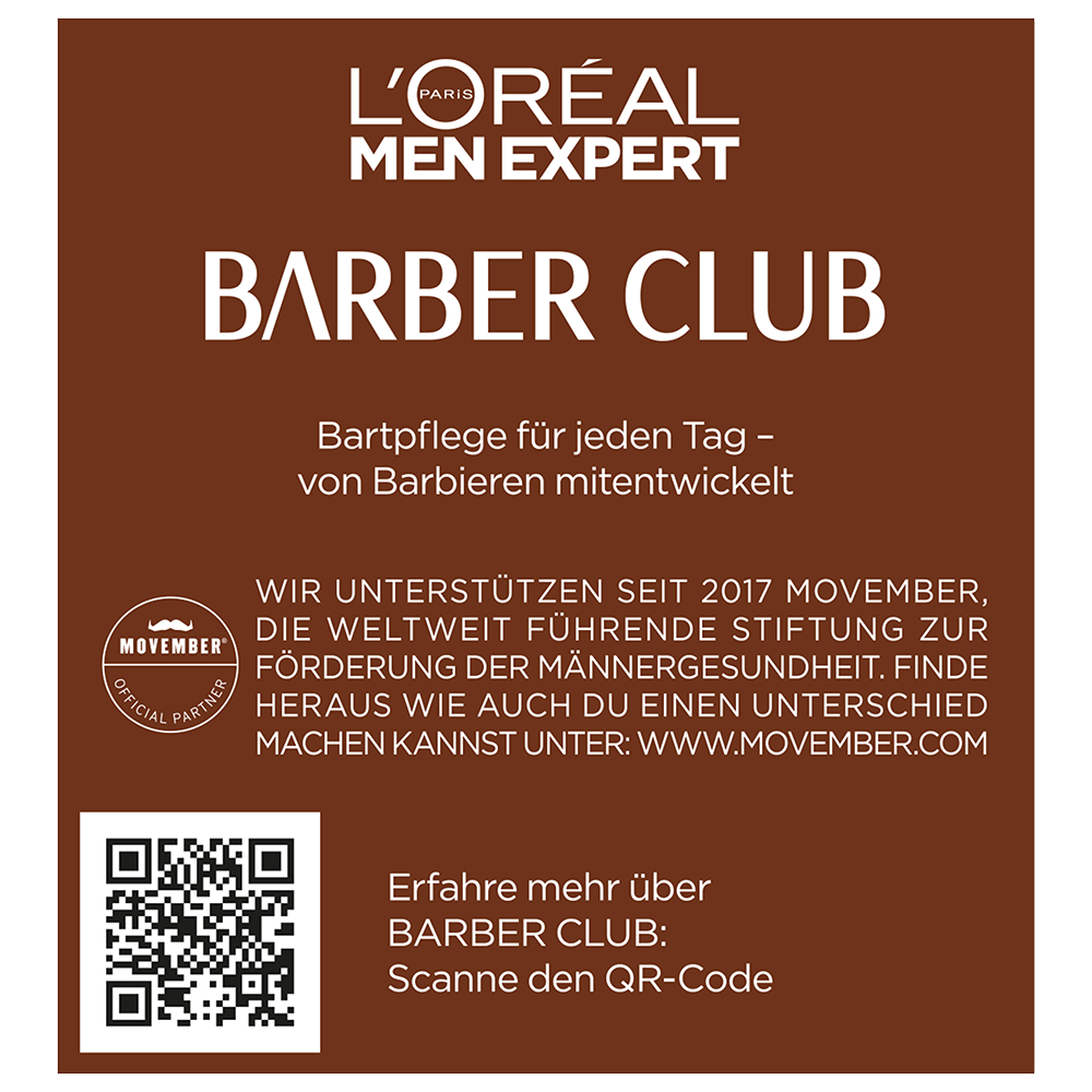 Bild: L'ORÉAL PARIS MEN EXPERT Barber Club Bartbalsam
