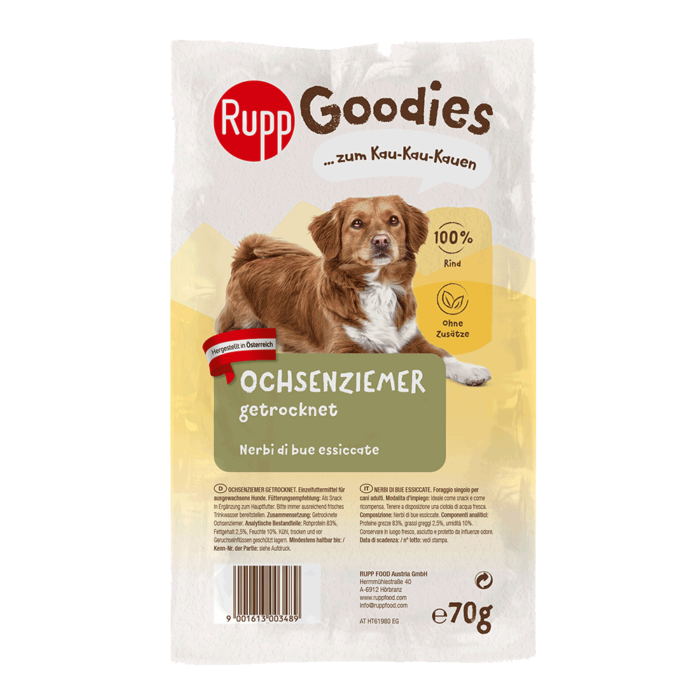 Bild: Rupp Goodies Ochsenziemer getrocknet 