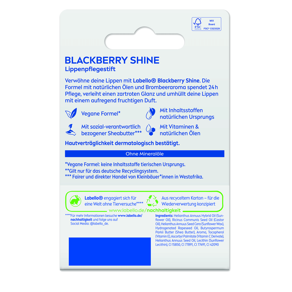 Bild: labello Blackberry Shine 