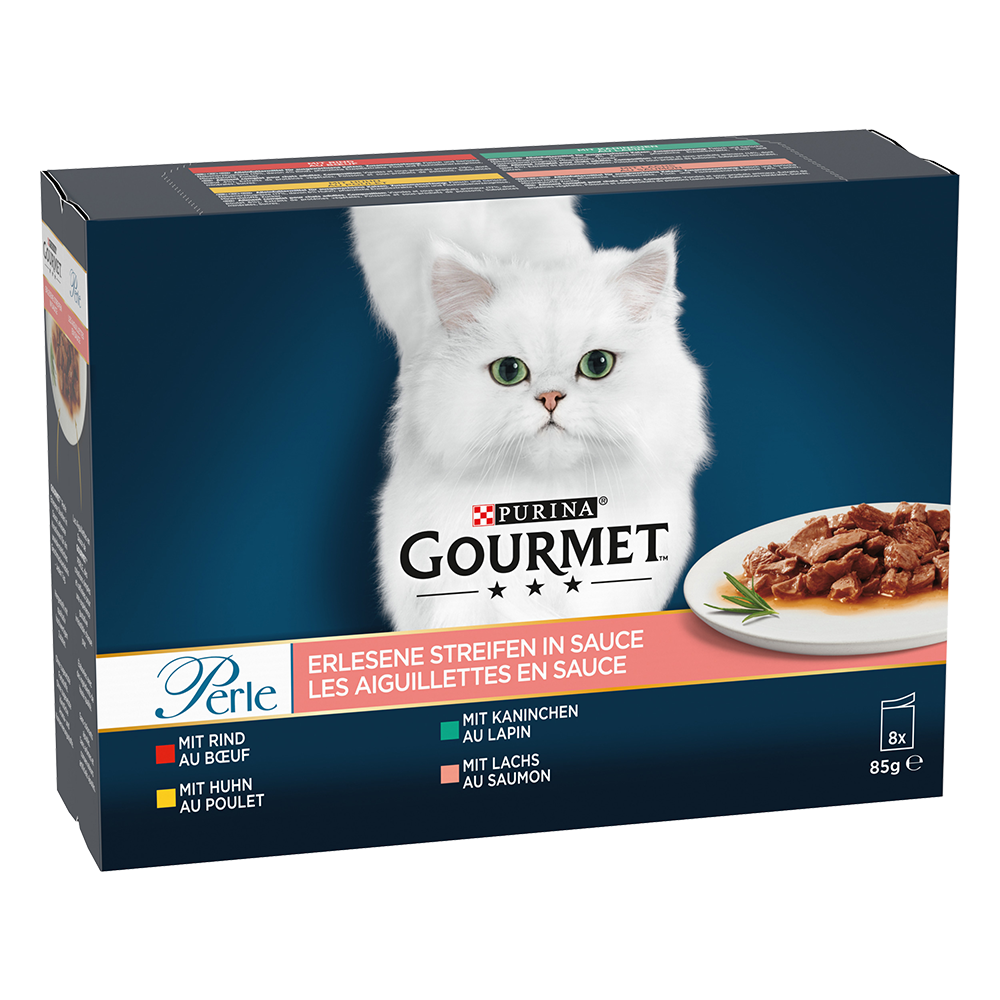 Bild: GOURMET Perle Erlesene Streifen in Sauce mit Rind 