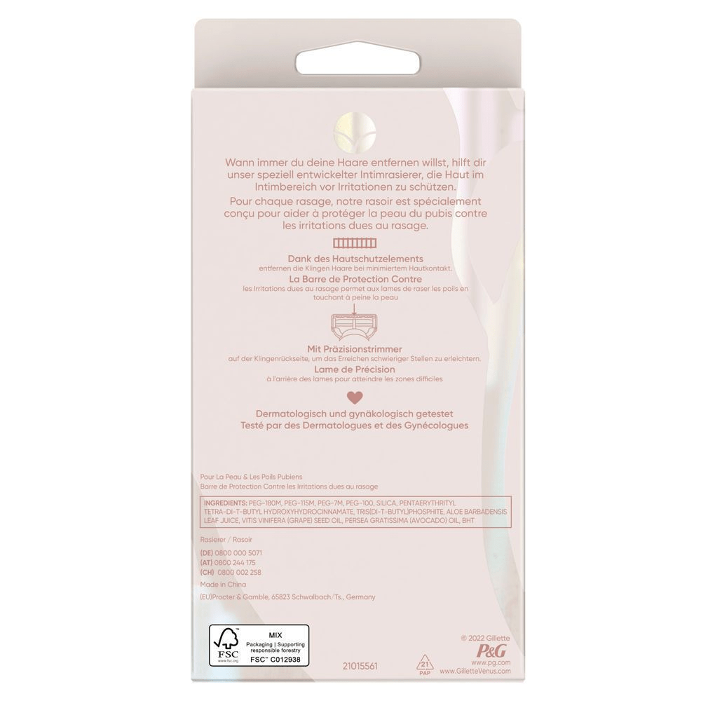 Bild: Gillette Venus Damenrasierer für den Intimbereich 