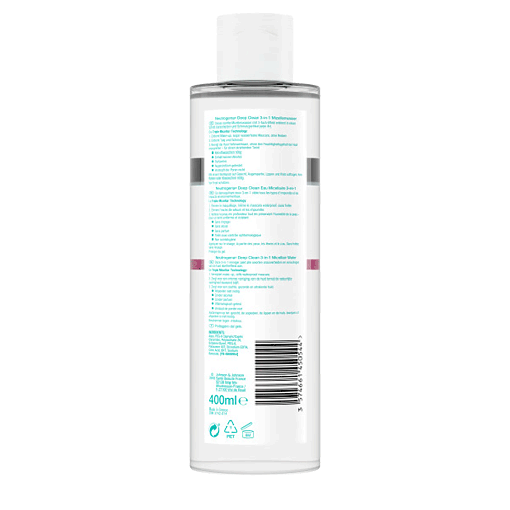 Bild: Neutrogena Deep Clean 3-in-1 Mizellenwasser 