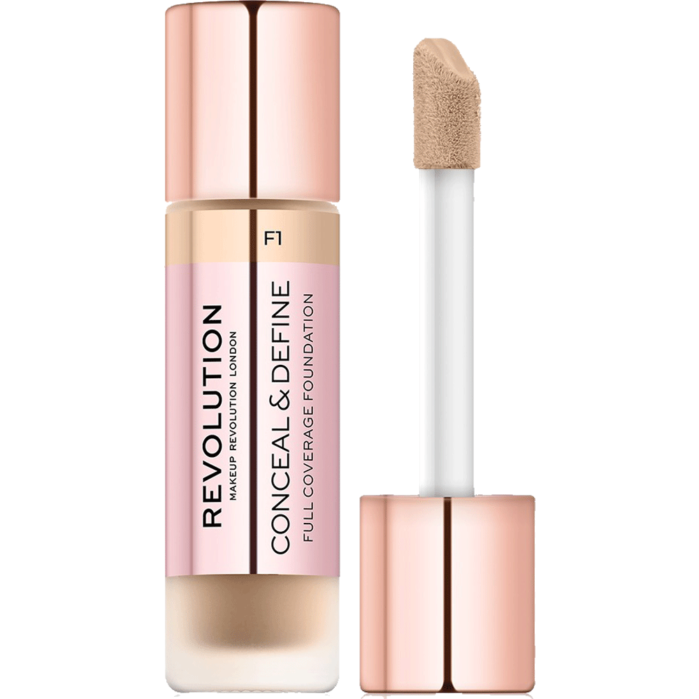 Bild: REVOLUTION Conceal & Define Full Coverage Foundation F1