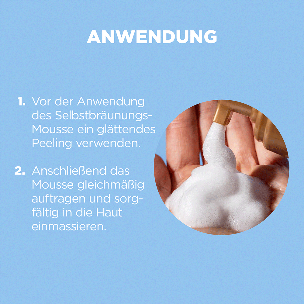 Bild: GARNIER AMBRE SOLAIRE Natural Bronze Selbstbräunungs-Mousse