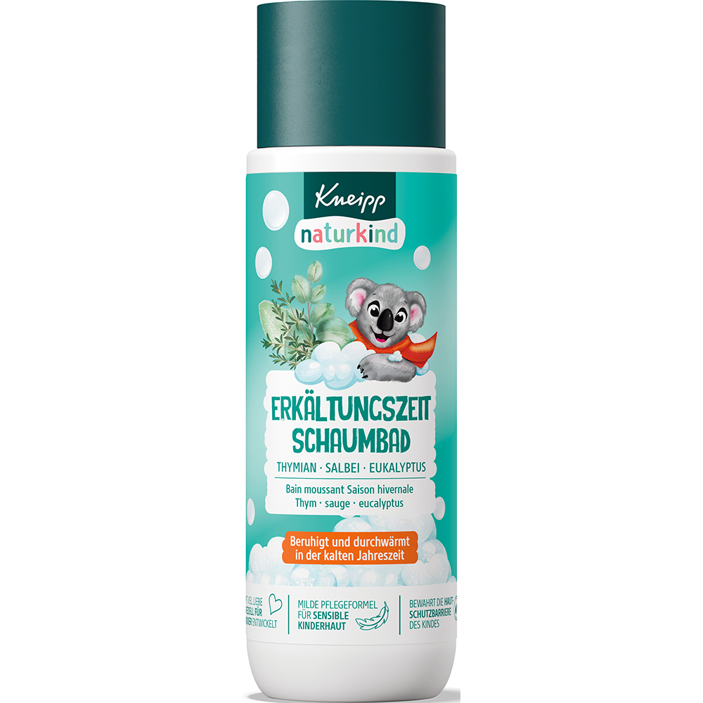 Bild: Kneipp Naturkind Schaumbad Erkältungszeit 