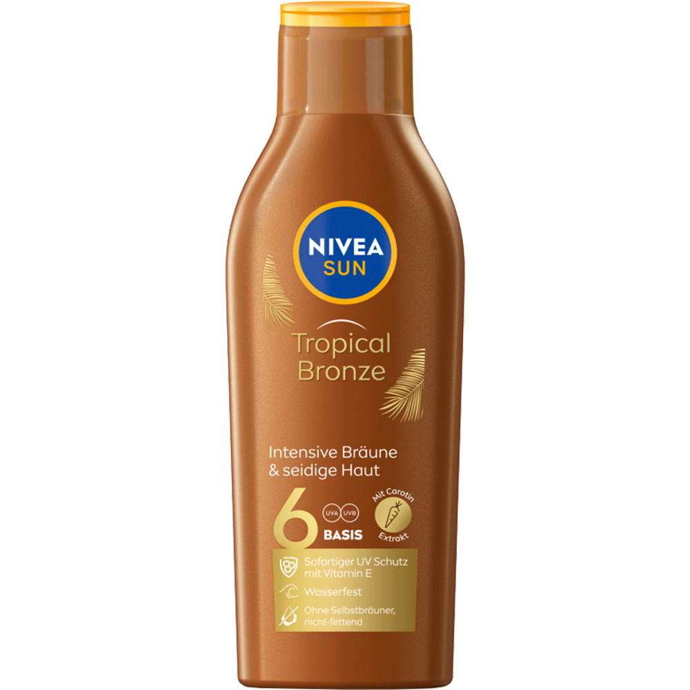 Bild: NIVEA Sun Carotin Sonnenmilch LSF 6
