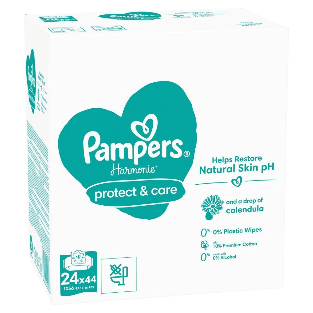 Bild: Pampers Harmonie Protect & Care Feuchttücher