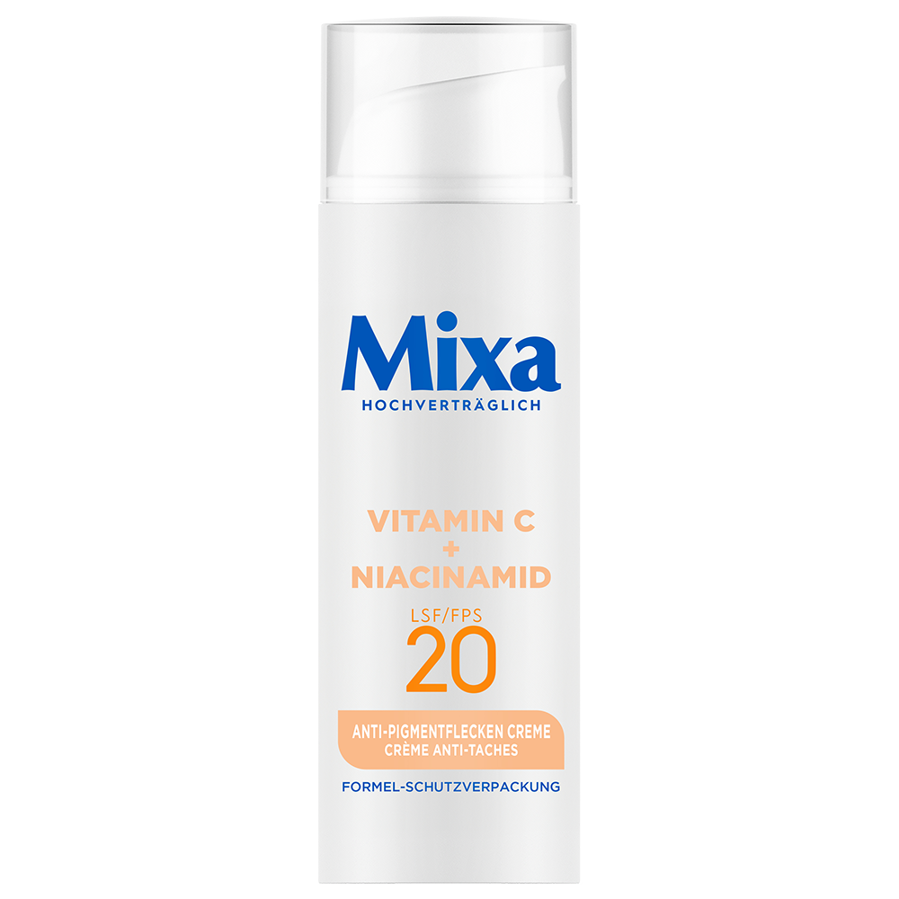 Bild: Mixa Anti-Pigmentflecken Creme
