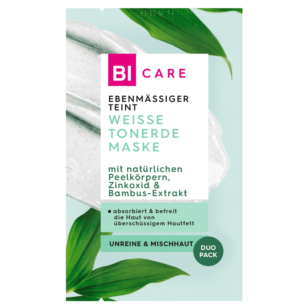Bild: BI CARE Weiße Tonerde Maske