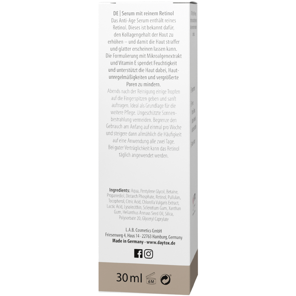 Bild: Daytox Retinol Serum