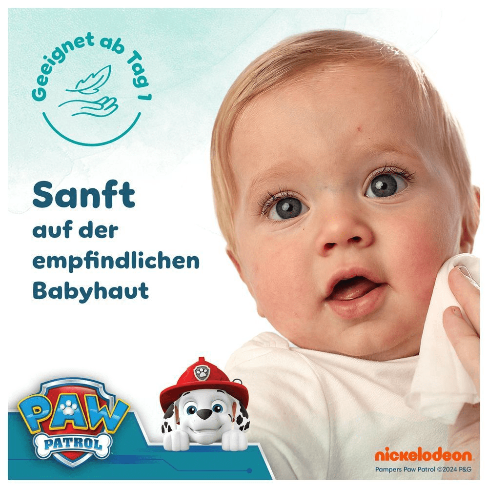 Bild: Pampers Harmonie Aqua Baby-Feuchttücher 3x48