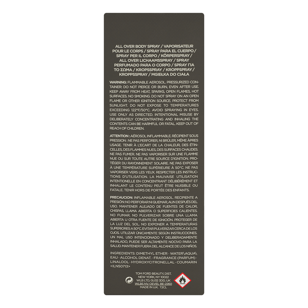Bild: Tom Ford Oud Wood All Over Body Spray 