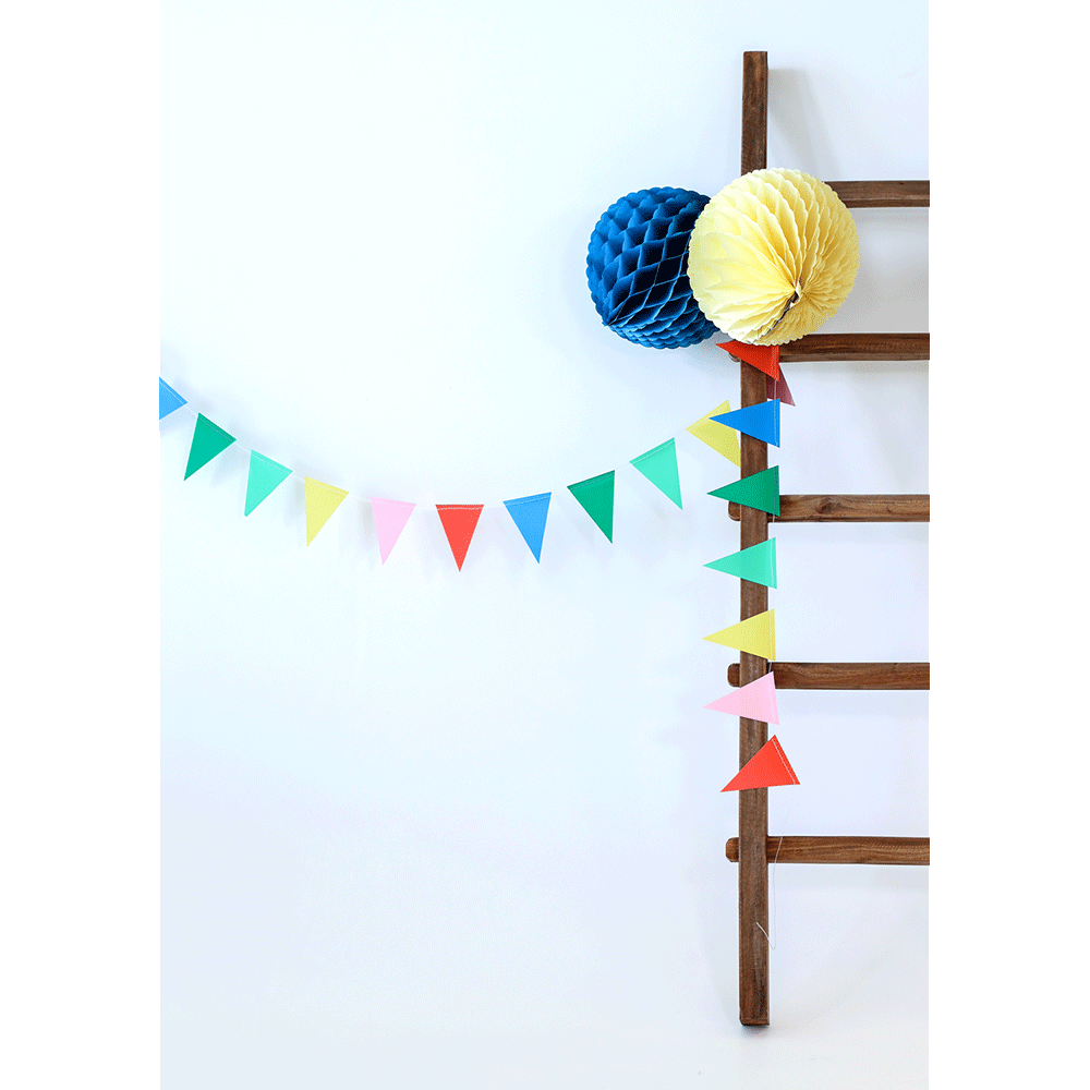 Bild: Folat bunte Girlande Wimpelkette 2 Meter 