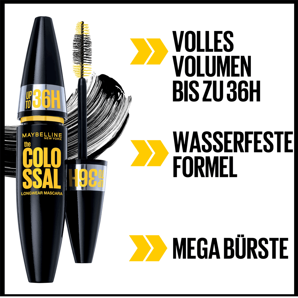 Bild: MAYBELLINE Mascara The Colossal 36h Black 