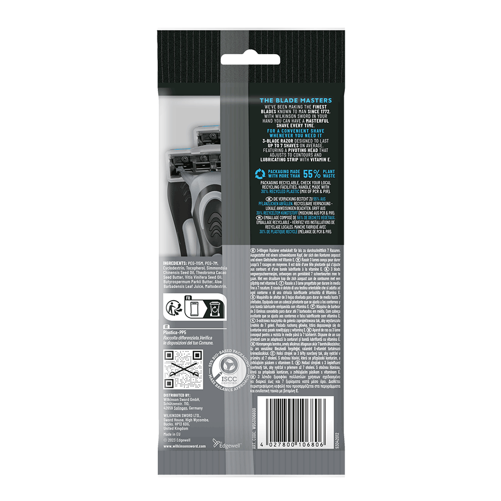 Bild: Wilkinson Essentials 3 Einwegrasierer 