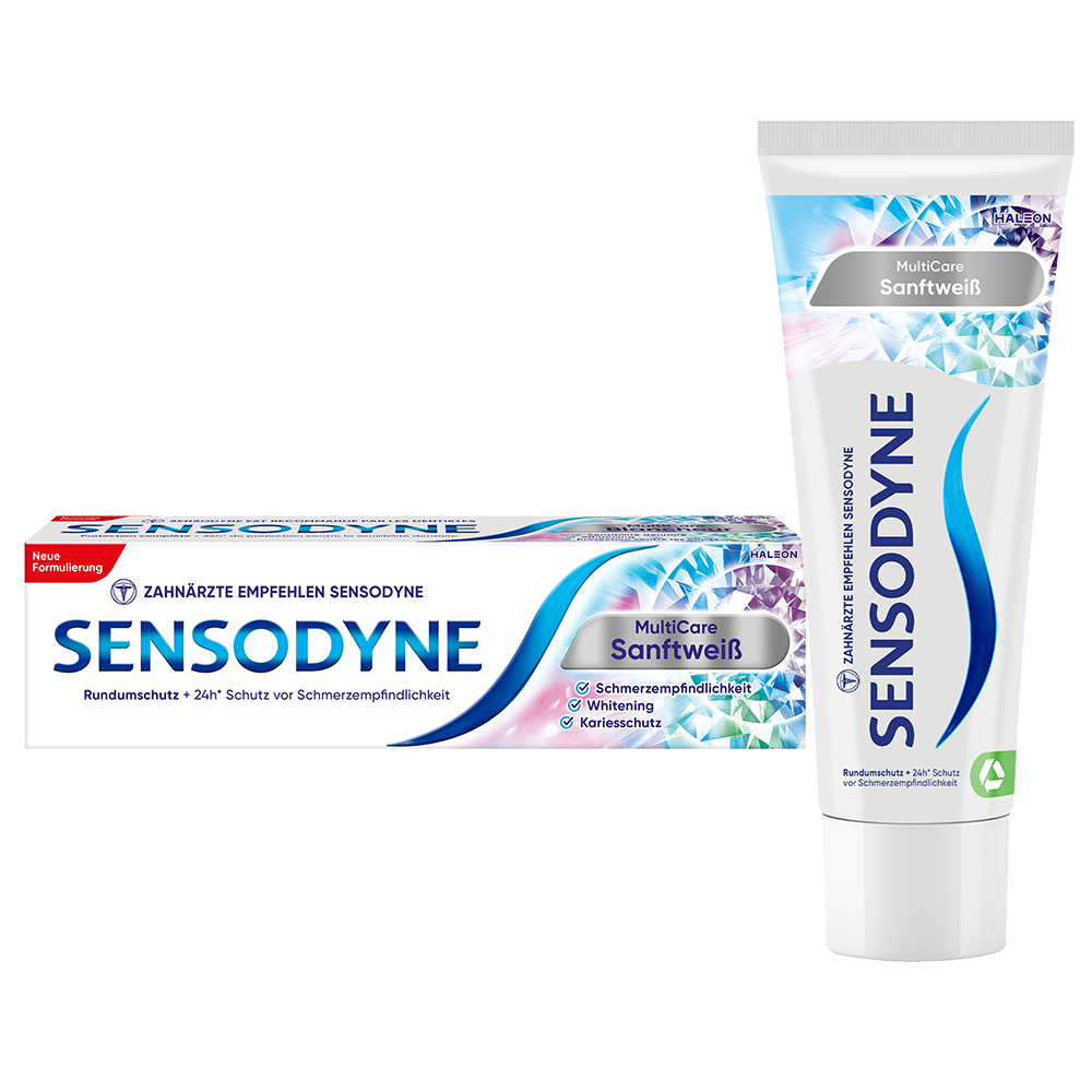 Bild: SENSODYNE MultiCare Sanftweiß 