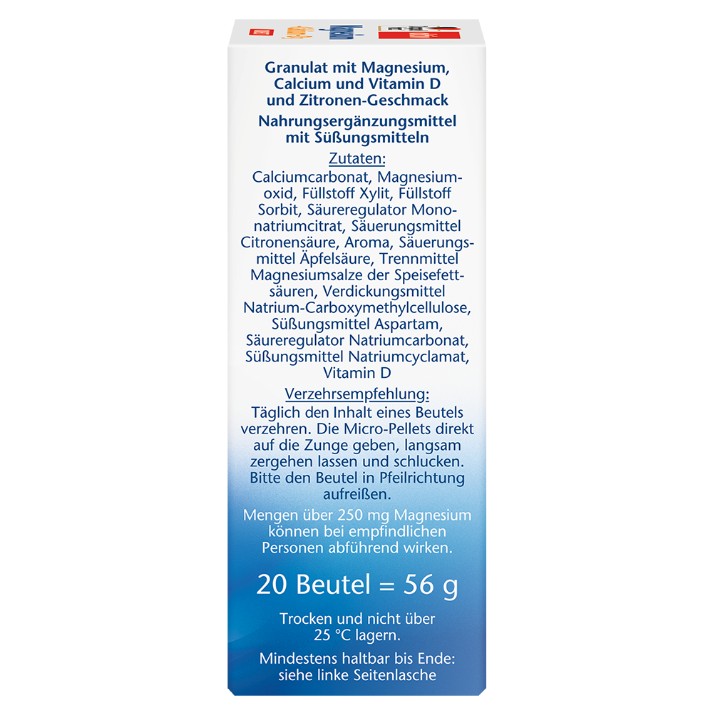 Bild: DOPPELHERZ Magnesium + Calcium + D3 Direct 