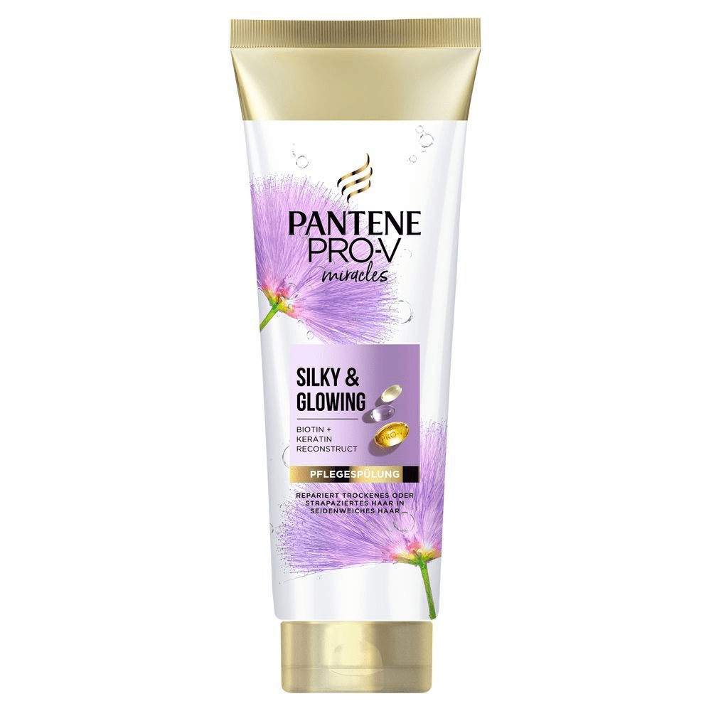 Bild: PANTENE PRO-V Pro-V Silky & Glowing Pflegespülung 