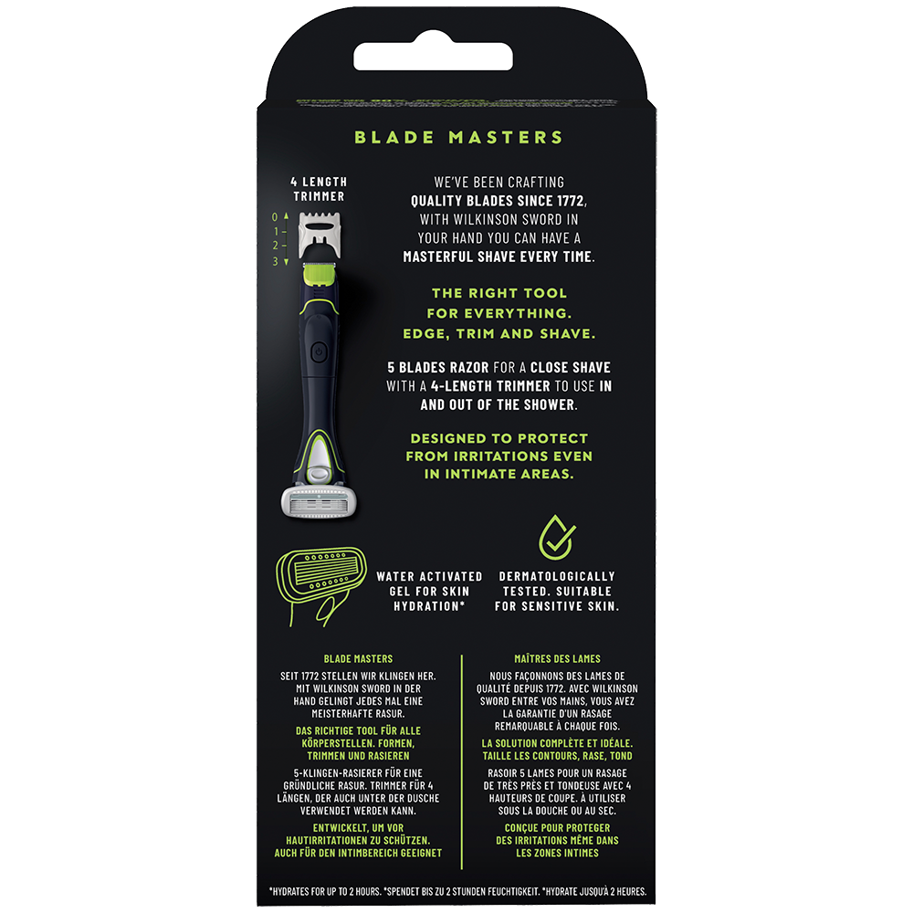 Bild: Wilkinson The Body Trimmer 2 in 1 Razor 