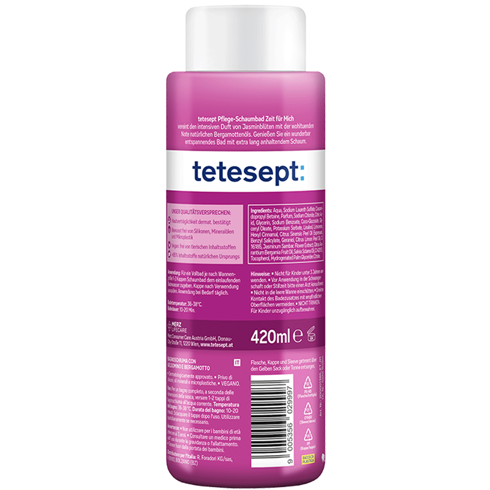 Bild: tetesept: Pflege-Schaumbad Zeit für Mich 