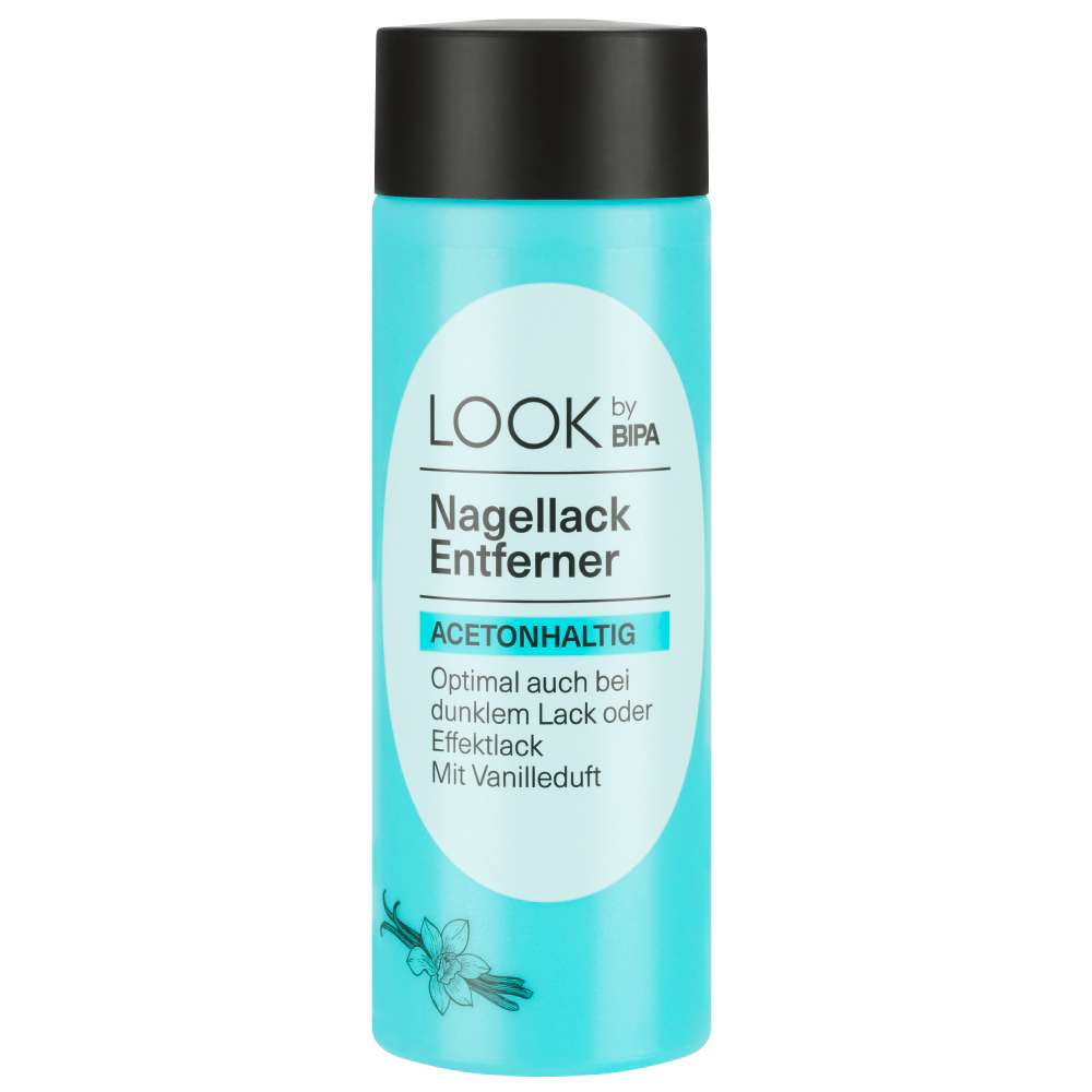 Bild: LOOK BY BIPA Nagellackentferner mit Aceton 