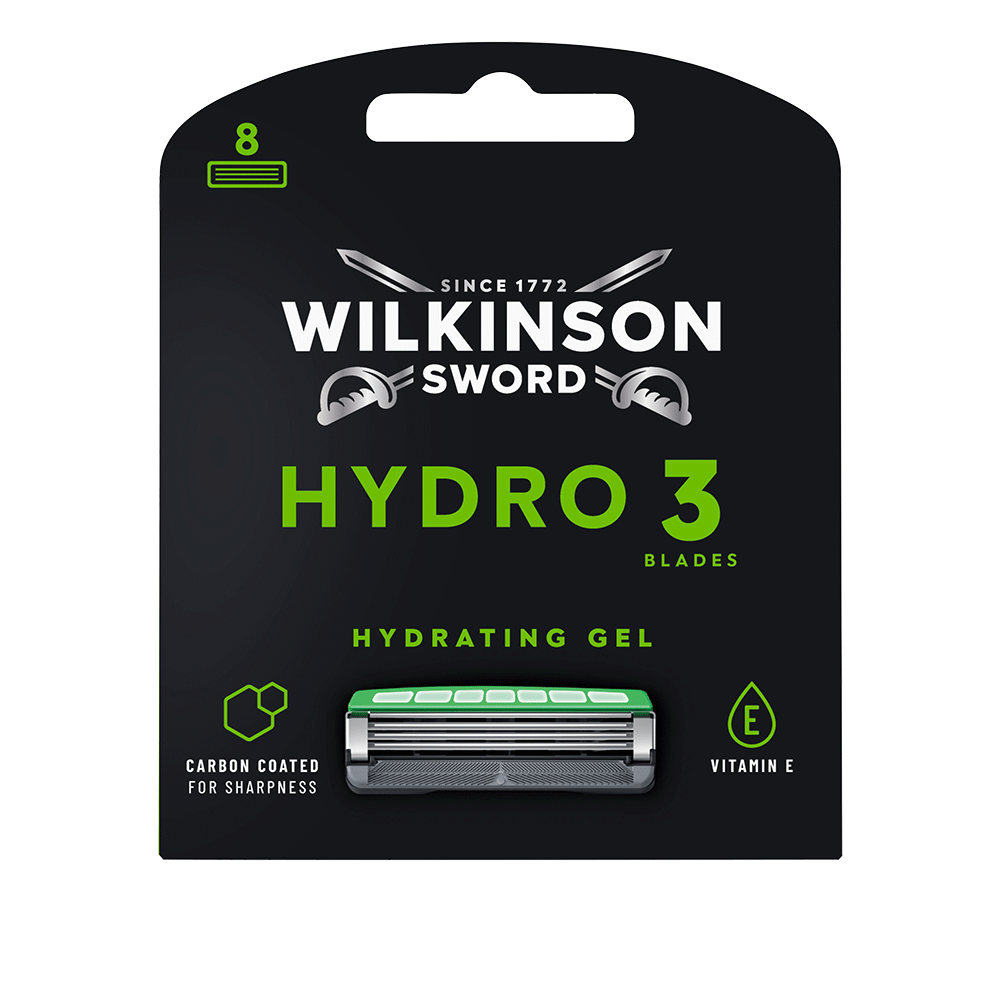 Bild: Wilkinson Hydro 3 Rasierklingen mit Hydrating Gel 
