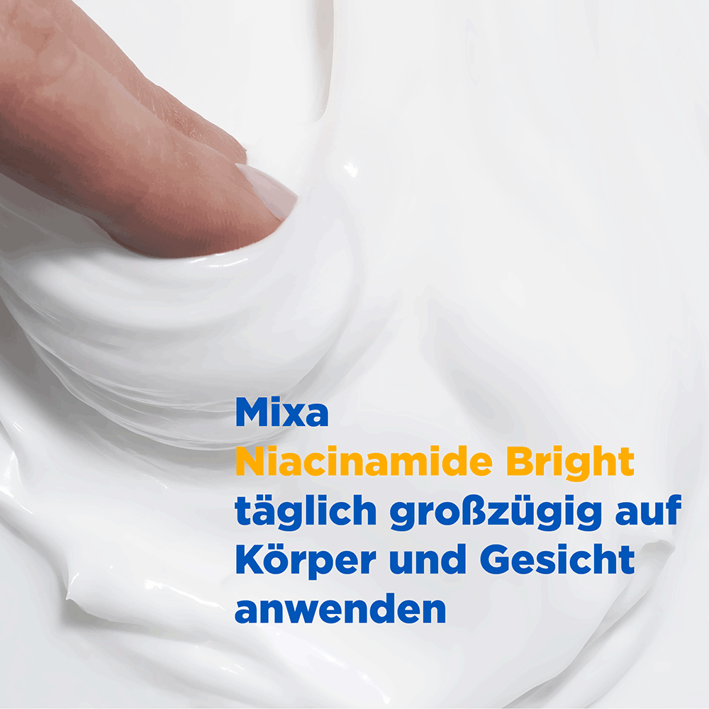 Bild: Mixa Niacinamide Bright Creme 