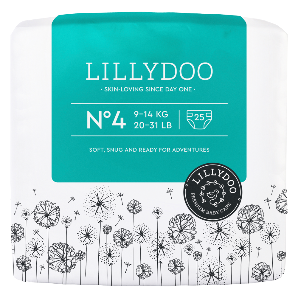 Bild: LILLYDOO Windeln N°4, 9 kg - 14 kg 