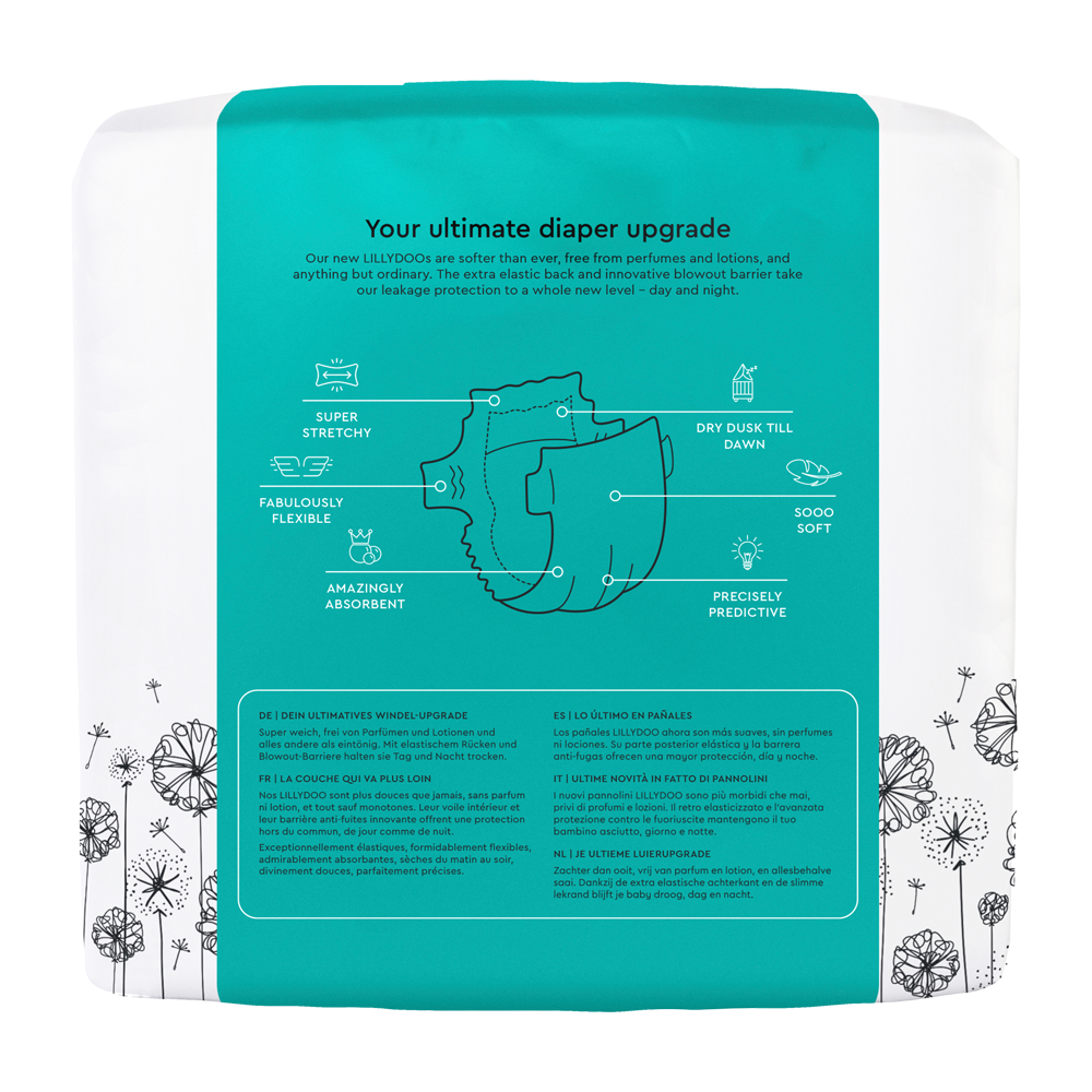 Bild: LILLYDOO Windeln N°4, 9 kg - 14 kg 