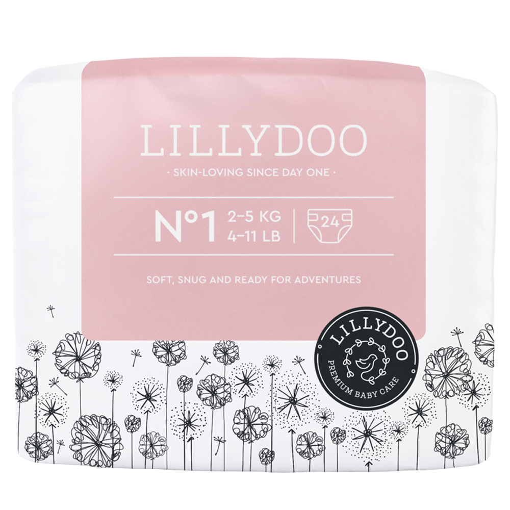 Bild: LILLYDOO Windeln N°1, 2 kg - 5 kg 