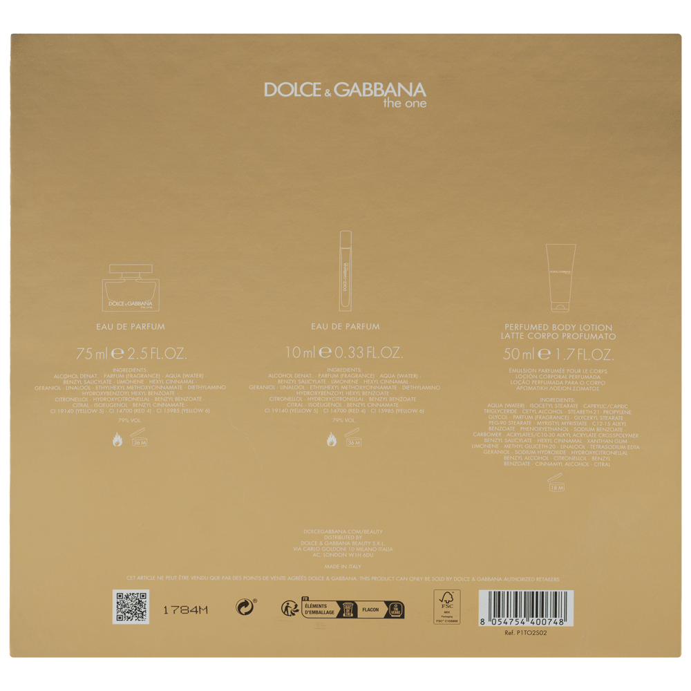 Bild: Dolce & Gabbana The One Geschenkset 