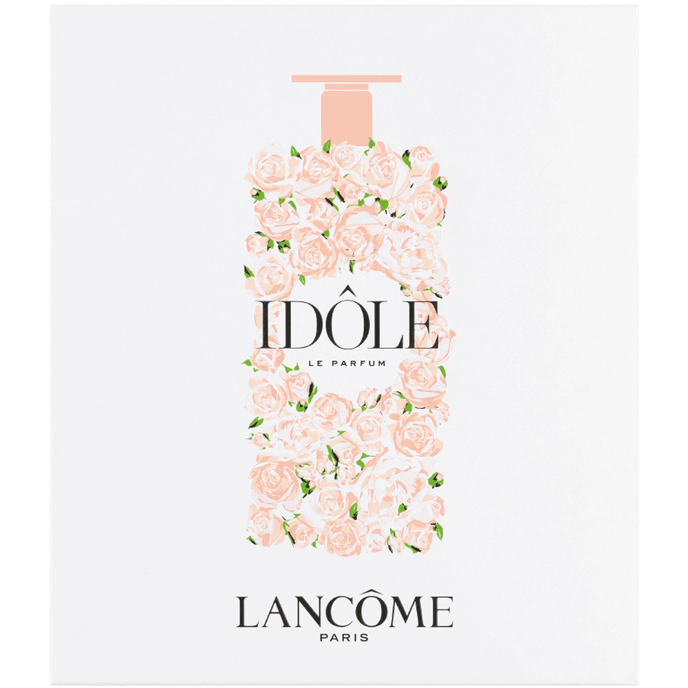 Bild: Lancôme Paris Idôle Geschenkset Eau de Parfum 50 ml + Bodylotion 50 ml + Reisegröße 10 ml 