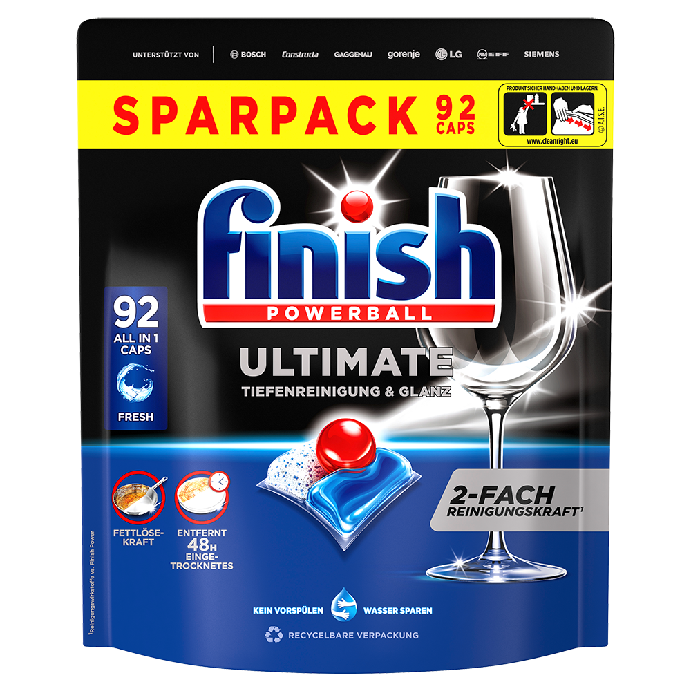 Bild: finish Powerball Ultimate All in 1 Caps Fresh
