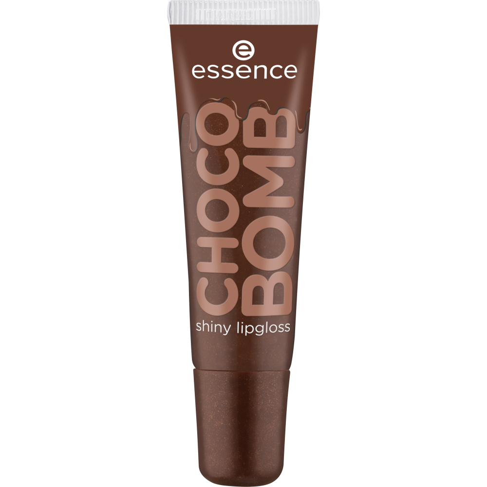 Bild: essence CHOCO BOMB shiny lipgloss Chocoholic!