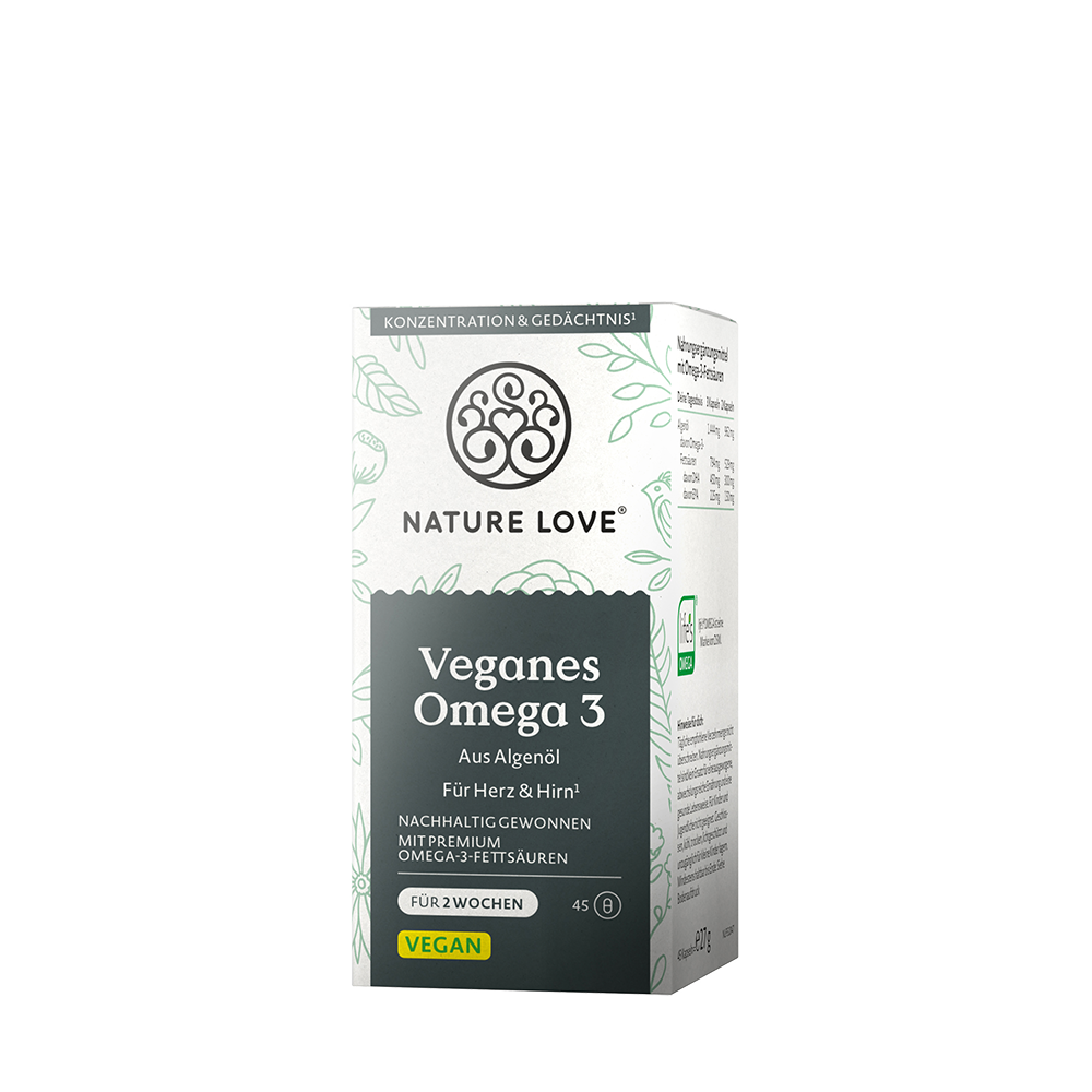 Bild: NATURE LOVE Veganes Omega 3 