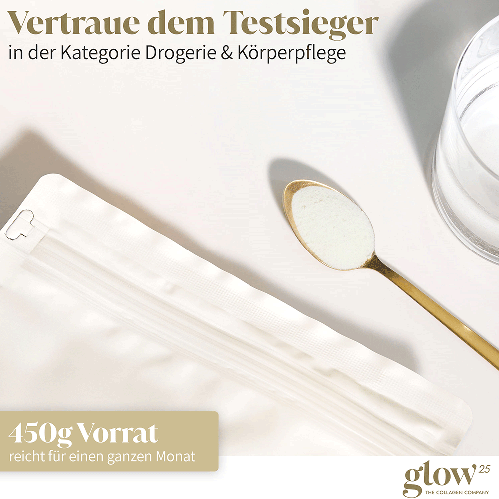 Bild: Glow 25 Kollagen Pulver